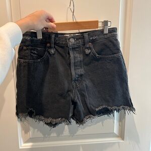 Free People Jean Shorts